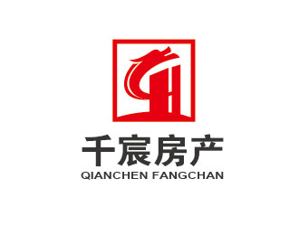 李賀的千宸房產(chǎn)品牌LOGOlogo設(shè)計(jì)