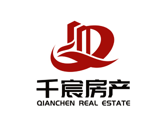 譚家強的千宸房產品牌LOGOlogo設計