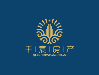 孫金澤的千宸房產品牌LOGOlogo設計