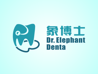 姜彥海的象博士Dr. Elephant Dentallogo設(shè)計