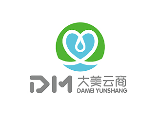 秦曉東的大美云商logo設計