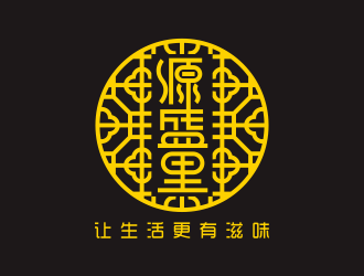 何嘉健的源盛里logo設(shè)計