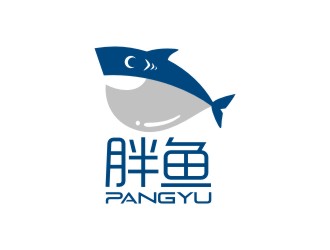 曾翼的胖魚(yú)休閑鞋品牌logologo設(shè)計(jì)