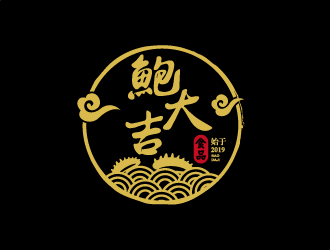 張俊的鮑大吉食品品牌logologo設計