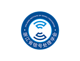 梁俊的浙江省信號處理學會徽標logo設計logo設計