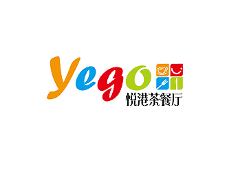 秦曉東的悅港港式茶餐廳logo設(shè)計