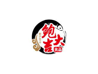 周金進的鮑大吉食品品牌logologo設計