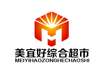 余亮亮的美宜好綜合超市l(wèi)ogo設(shè)計