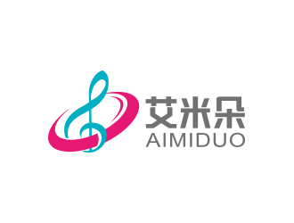 黃安悅的艾米朵logo設計