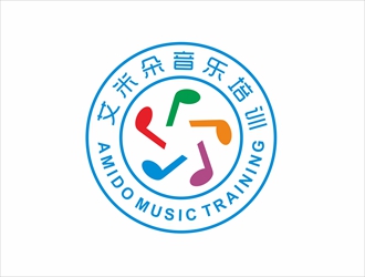 唐國強的艾米朵logo設計