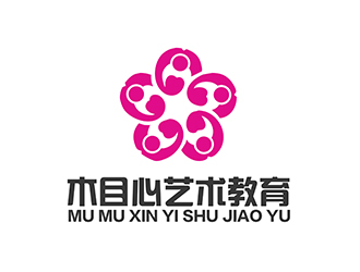 潘樂(lè)的木目心藝術(shù)教育logo設(shè)計(jì)