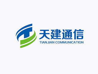 吳曉偉的深圳市天建通信有限公司logo設(shè)計(jì)