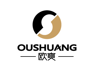 張俊的歐爽  OUSHUANGlogo設(shè)計(jì)