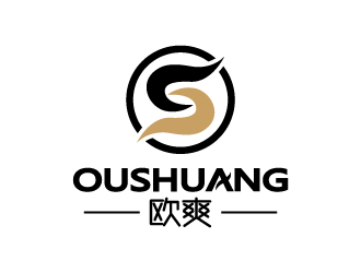 張俊的歐爽  OUSHUANGlogo設(shè)計(jì)