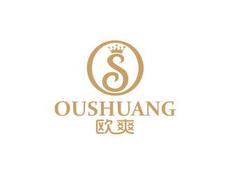 朱紅娟的歐爽  OUSHUANGlogo設計