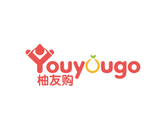 黃安悅的柚友購電商平臺(tái)字體logologo設(shè)計(jì)