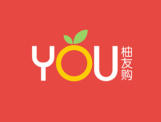 吳曉偉的柚友購電商平臺字體logologo設(shè)計