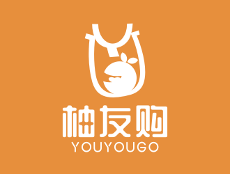 姜彥海的柚友購電商平臺字體logologo設(shè)計