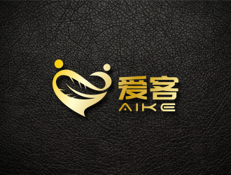 黃安悅的愛客logo設(shè)計