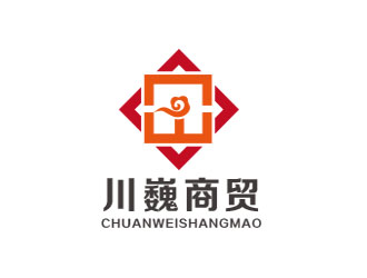 朱紅娟的鄭州川巍商貿(mào)logo設(shè)計(jì)logo設(shè)計(jì)