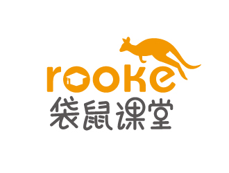 張俊的袋鼠課堂輕食沙拉開店培訓logo設計logo設計