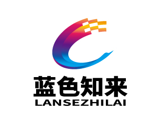 上海藍色知來科技有限公司logo設(shè)計