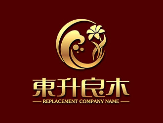 鐘炬的東升良木（北京）花藝有限責(zé)任公司logo設(shè)計