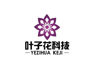 秦曉東的葉子花科技有限公司logo設(shè)計