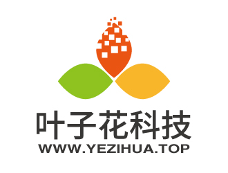 張俊的葉子花科技有限公司logo設(shè)計