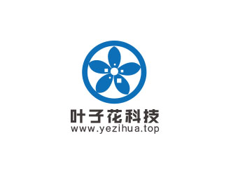 朱紅娟的葉子花科技有限公司logo設(shè)計