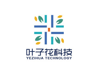 張曉明的葉子花科技有限公司logo設(shè)計