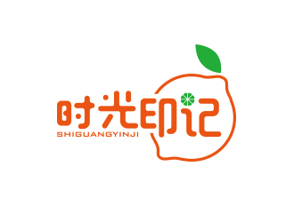 孫金澤的時光印記水果茶logo設計logo設計