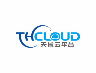 湯儒娟的THCLOUD   天航云平臺logo設(shè)計