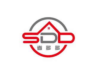 朱紅娟的省多多家居建材logo設(shè)計