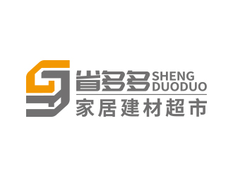 黃安悅的省多多家居建材logo設(shè)計