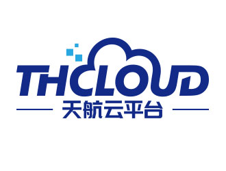 向正軍的THCLOUD   天航云平臺logo設(shè)計