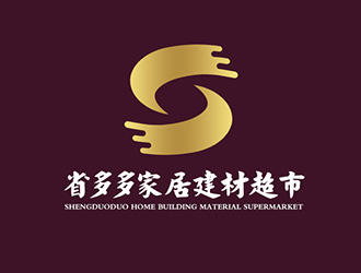 吳曉偉的省多多家居建材logo設(shè)計