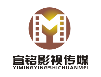 李杰的廣州宜銘影視傳媒有限公司logo設計