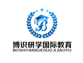 余亮亮的北京博識研學國際教育咨詢中心logo設計