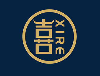 潘樂的喜XIRE淘寶服裝工作室logo設(shè)計logo設(shè)計