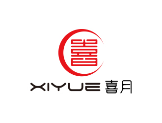 孫金澤的喜月logo設計