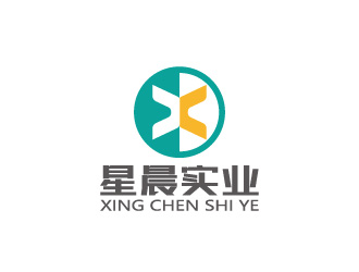 周金進的吉林省星晨實業(yè)有限公司logo設(shè)計