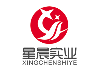 趙鵬的吉林省星晨實業(yè)有限公司logo設(shè)計