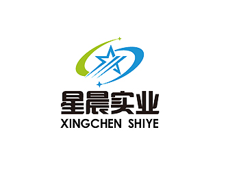 秦曉東的吉林省星晨實業(yè)有限公司logo設(shè)計