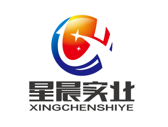 連杰的吉林省星晨實業(yè)有限公司logo設(shè)計