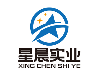 向正軍的吉林省星晨實業(yè)有限公司logo設計