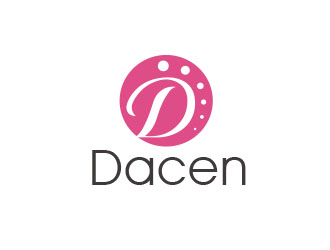 朱紅娟的Dacen化妝品品牌logologo設(shè)計