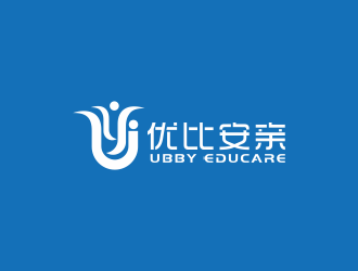 湯儒娟的優(yōu)比安親兒童教育logo設(shè)計(jì)