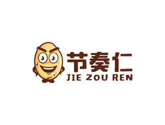 周金進的節(jié)奏仁干果食品商標設計logo設計