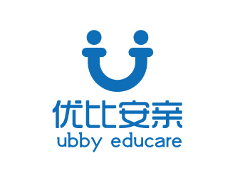 張俊的優(yōu)比安親兒童教育logo設(shè)計